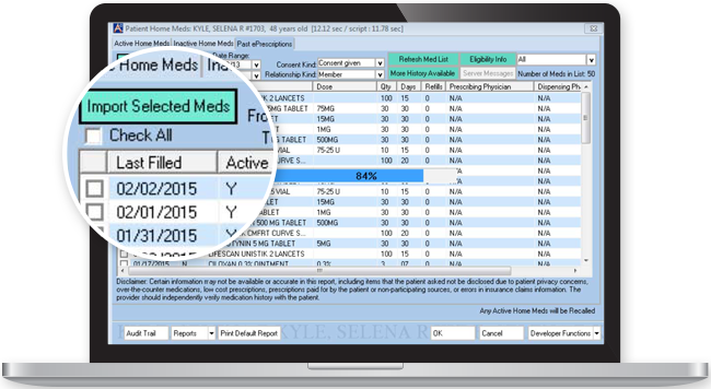 Electronic Medication Reconciliation Software