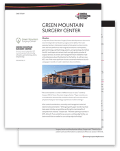 Green Mountain Surgery Center Case Study