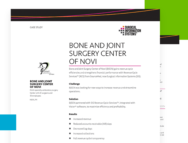 Bone and Joint Surgery Center Case Study